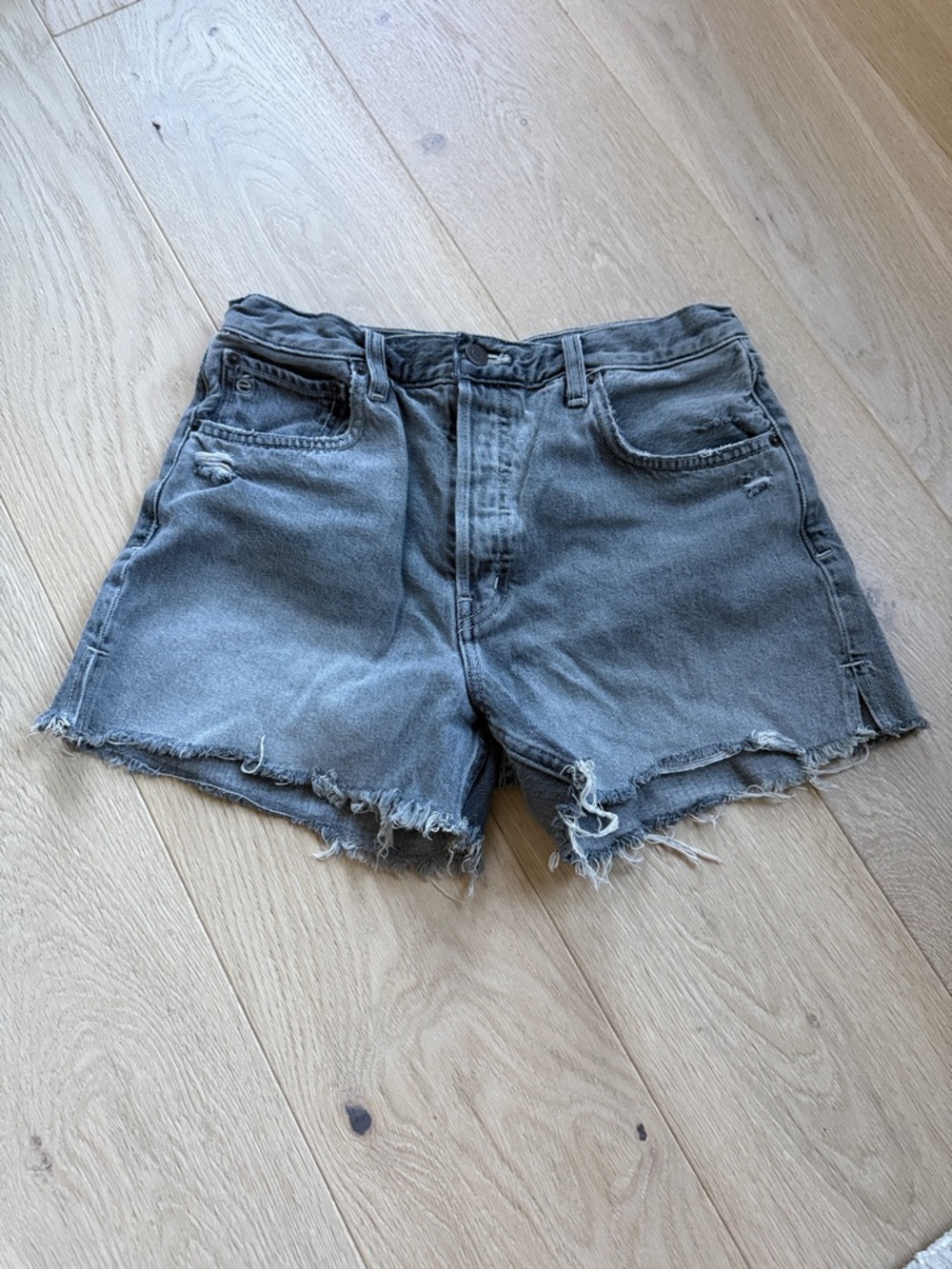 Etica Women's Distressed Denim Shorts